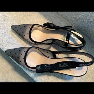 Brand New Christian Dior j'adior Black GlitterHeel